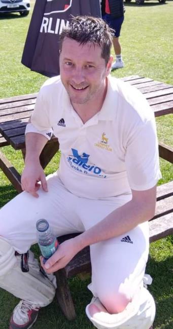 David Dredge – 121 not out for Lamphey  against Carew 2nds